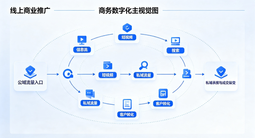 张家界线上商业推广怎么做？全域流量闭环搭建与低成本转化实战指南
